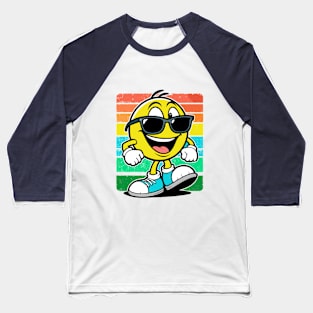 Smiley Face Baseball T-Shirt